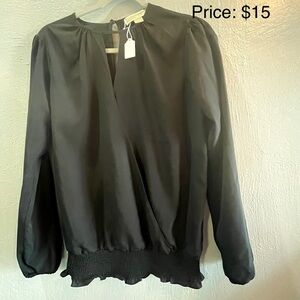 Michael Kors Elegant Black Women's Top